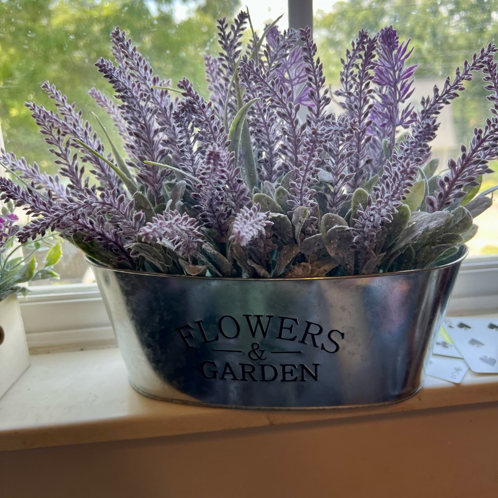 Lavender faux floral